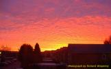 Sunrise at Berry Close, 07:51 on 21st December 1998